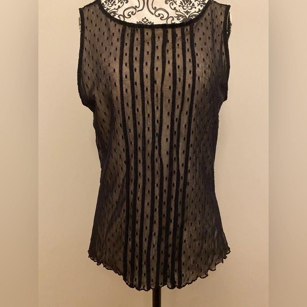 Cute Lace Top with Cream lining